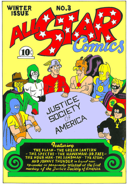 all star comics 3